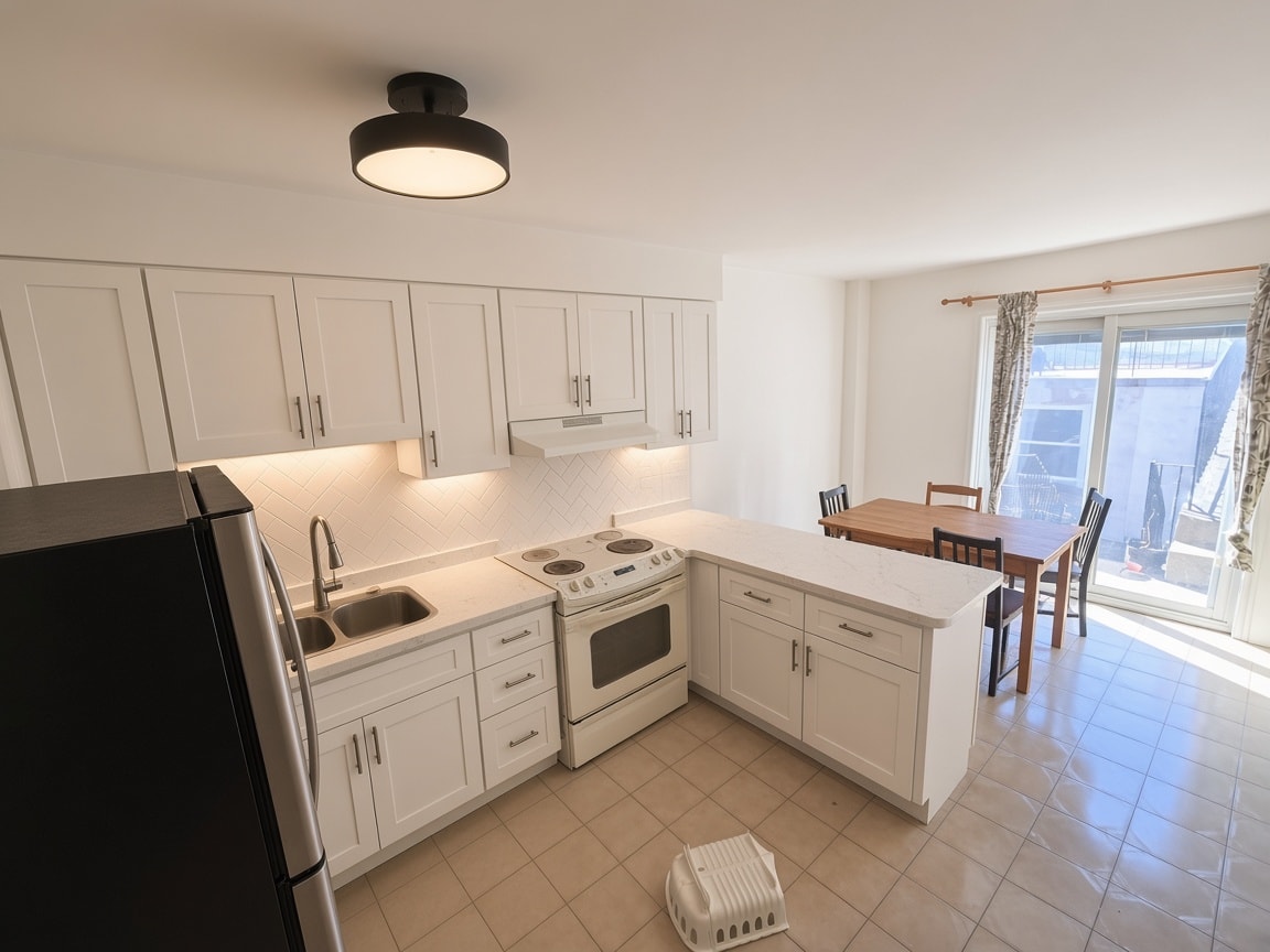 Illustrative modern light kitchen preview